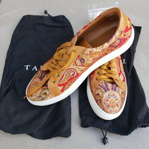 Taft Sneaker Red Paisley Size 10